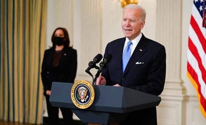 Biden quiere vacunar a todos los adultos en EU antes de finales de mayo