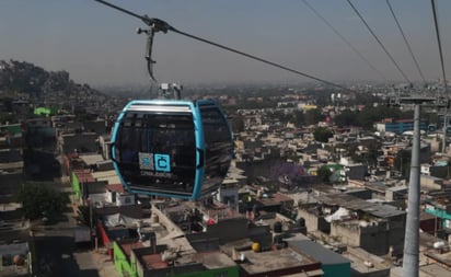 Inauguran dos estaciones de la Línea 1 del Cablebús en la GAM