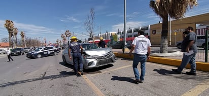 Fuerte accidente en el Pape