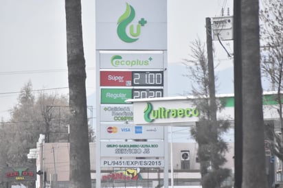 A 20.34 la gasolina y seguirá aumentando