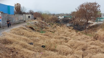 Ciudadanos sin cultura, tiran basura al arroyo