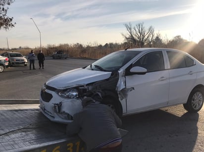 Fuerte accidente en la Constitución de Monclova