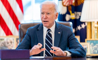 Biden girará orden de vacunar a todos los adultos en mayo