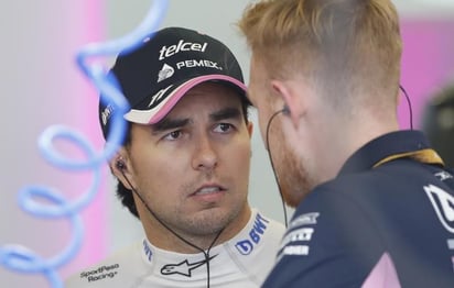 'Checo' Pérez ya fue vacunado contra COVID-19