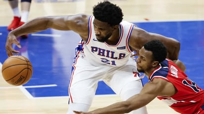 76ers fueron superiores a Wizards 