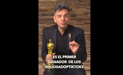 Eugenio Derbez, por fin revela a su primer hijo adopTikTok