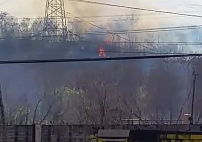 Cortan la energía en AHMSA 1 tras incendios en pastizales