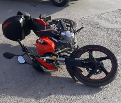 Mandan a volar a motociclista en Monclova 