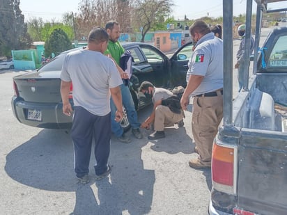 Derriban a motociclista  en Castaños