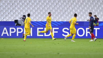 1-1, Francia se estrella ante la sólida defensa de Ucrania