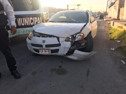 Choca contra barda en Monclova