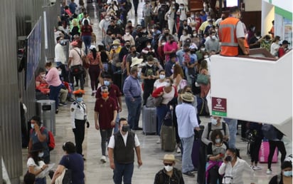 Registra AICM aglomeraciones por Semana Santa; refuerzan medidas