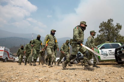 Al 60 por ciento, control de incendio en Sierra de Arteaga: Se estima una afectación a la fecha de 3 mil 500 hectáreas