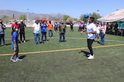 Inaugura cancha sintética de futbol ‘Hachita’ Ludueña