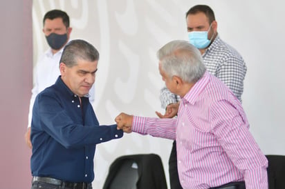 Suman esfuerzos AMLO y Riquelme en visita a Coahuila