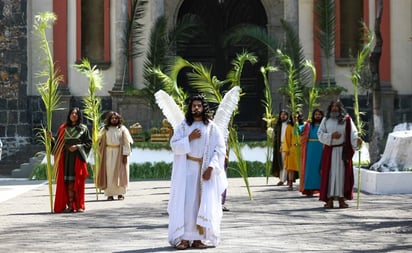 Domingo de Ramos 'virtual' en Iztapalapa deja saldo blanco