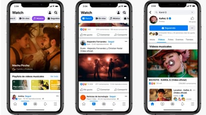 Facebook lanza sección de música en México