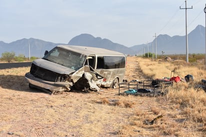 Muere en brutal encontronazo en carretera Saltillo-Monclova