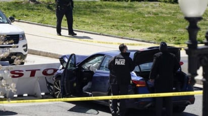 Mueren atacante y policía por atropello en el Capitolio de EU