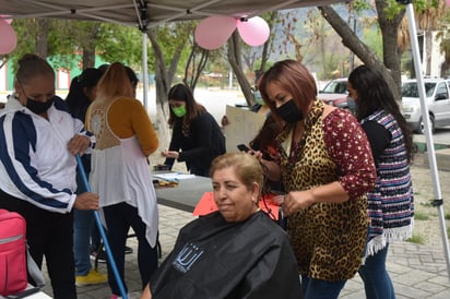 Ofrecen jóvenes  brigada gratuita en Candela