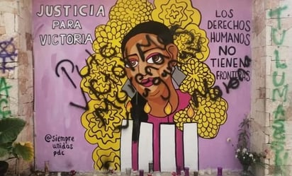 Vandalizan en Tulum mural dedicado a Victoria Salazar: Las autoridades de esa demarcación no intervinieron para impedirlo