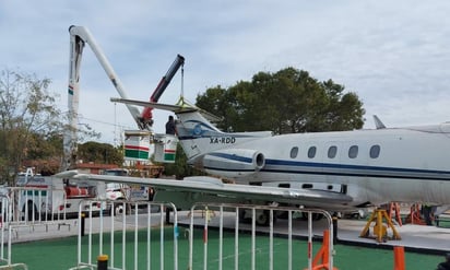 Retirarán avión del ejido 8 de Enero de Frontera por vandalismo