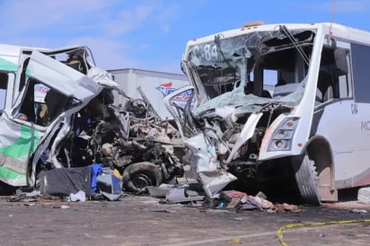 Choque en carretera de Sonora deja 16 muertos y 9 lesionados