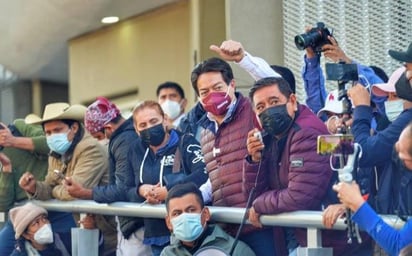 Protesta de Félix Salgado Macedonio llega al TEPJF