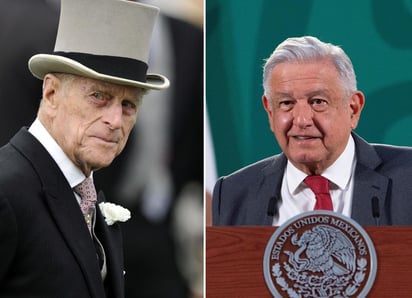 AMLO: Envía pésame a Reino Unido por muerte del príncipe Felipe