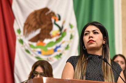 América Rangel acusa a Morena de vandalizar su propaganda