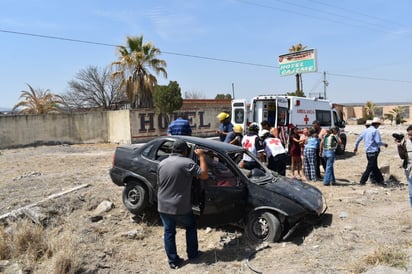 Fallece la pequeña Lordi tras la volcadura del domingo en el Ejido El Oro de Monclova 