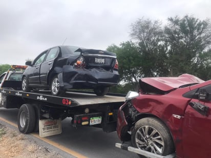 Fuerte accidente en la carretera 30