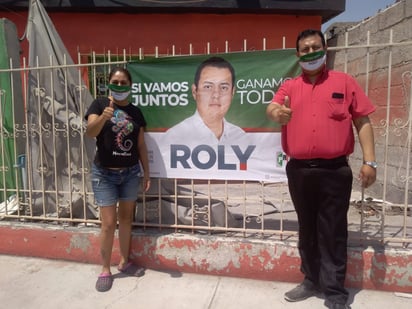 Intensifica Roly actividades de campaña en los sectores