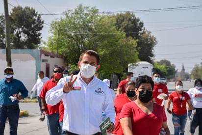 Promete Hugo Lozano crear más áreas verdes 