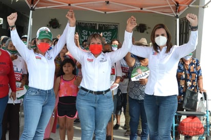 Mujeres unidas nada las detendrá: 'Bella' Alemán