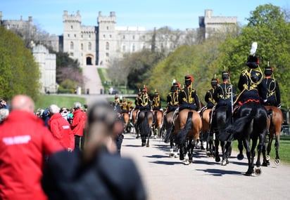 Así fue el cortejo fúnebre del Príncipe Felipe desde Windsor: La ceremonia contará solo con 30 invitados debido a la pandemia