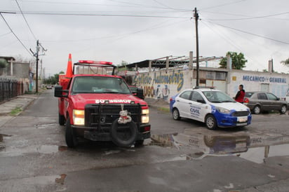 Cañada Sur se queda sin luz por incendio en Monclova