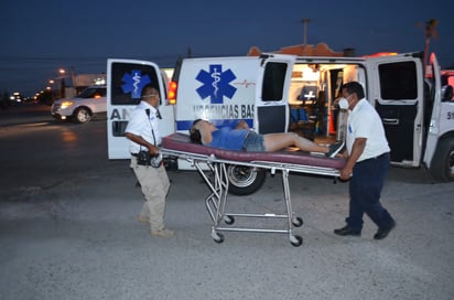 Derriban a motociclista en Frontera 