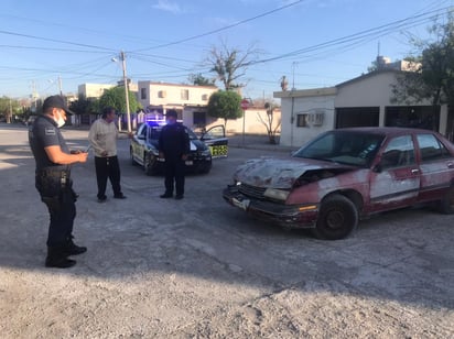 Choca en Frontera y huye del lugar