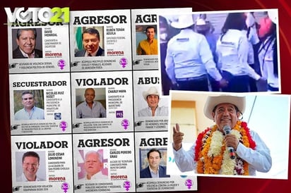 Candidatos en la ‘mira’ por  abuso sexual y acoso