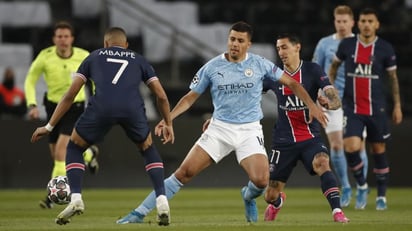 1-0 El PSG está ganando al Manchester City 