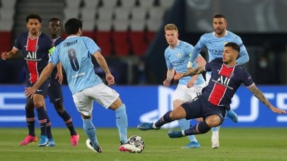 1-2 Un gran Manchester City remonta al PSG en Paris 