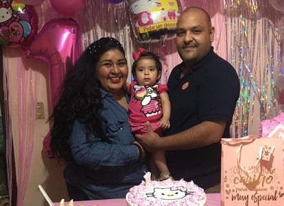 Cristina Daniel celebra su primer añito de vida