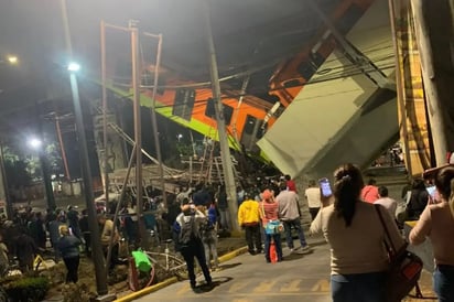 Colapsa metro en la cdmx,  hay 6 muertos y 50 heridos