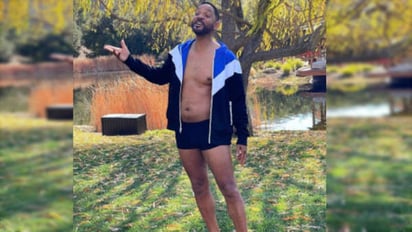 Will Smith se quita la ropa y muestra sus kilos de más