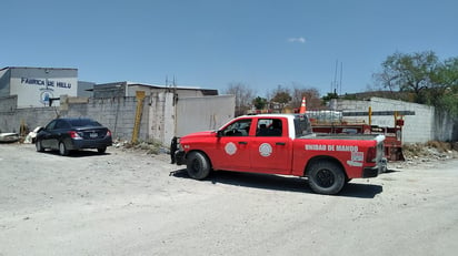 Fuga de amoniaco en fábrica de hielo en Monclova