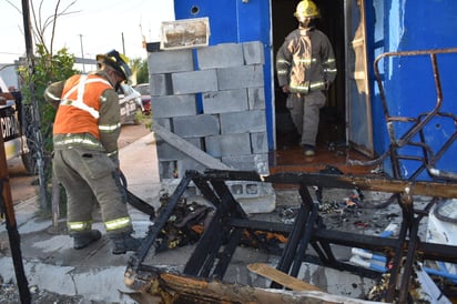 Discute con esposa e incendia toda la casa de Monclova 