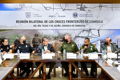 Asiste Riquelme a reunión binacional en del Río, Texas