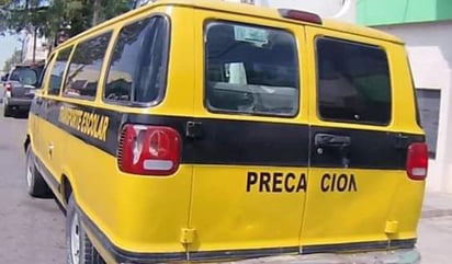 Transporte escolar se declara listo para  el regreso a clases 