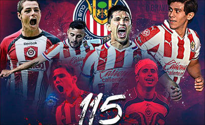 Las felicitaciones a Chivas por su 115 aniversario